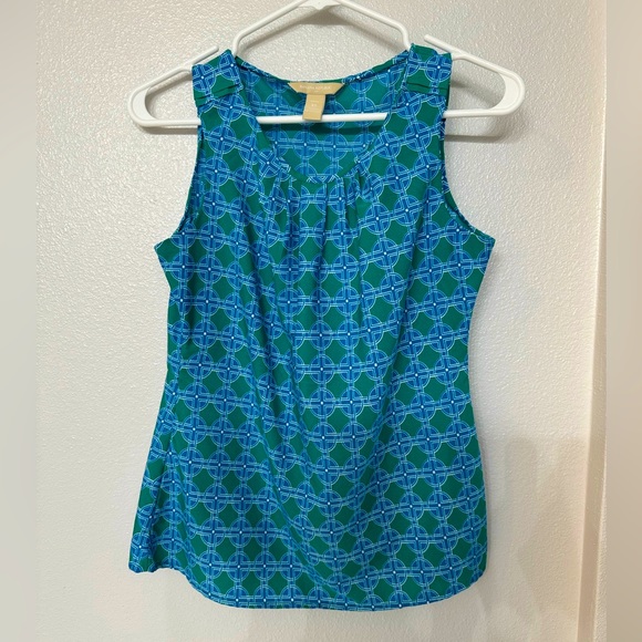 Banana Republic blue/green top - Picture 1 of 3